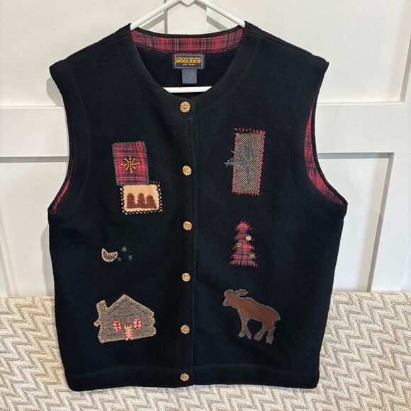Woolrich Jackets & Blazers - Vintage Woolrich 100% Wool Vest Winter Seasonal Holiday Christmas